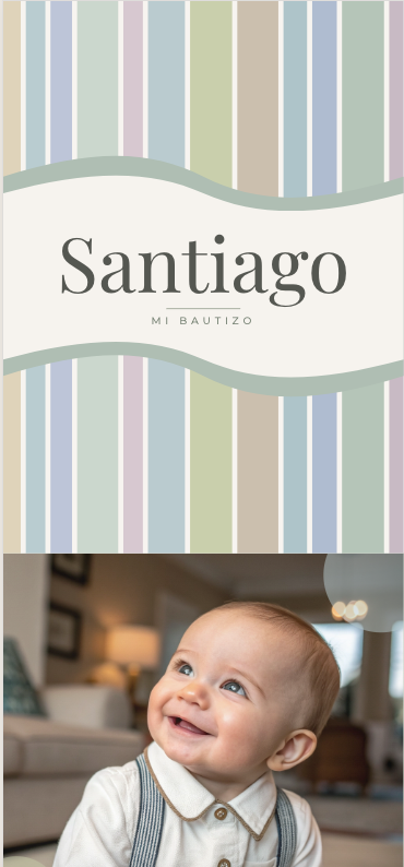 Invitación digital de Santiago